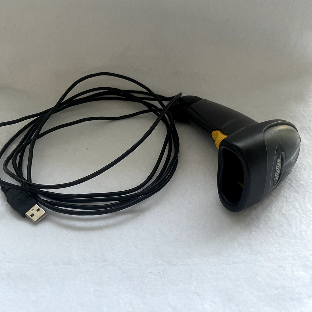 Motorola LS2208 Laser Barcode UPC Scanner with USB Cable