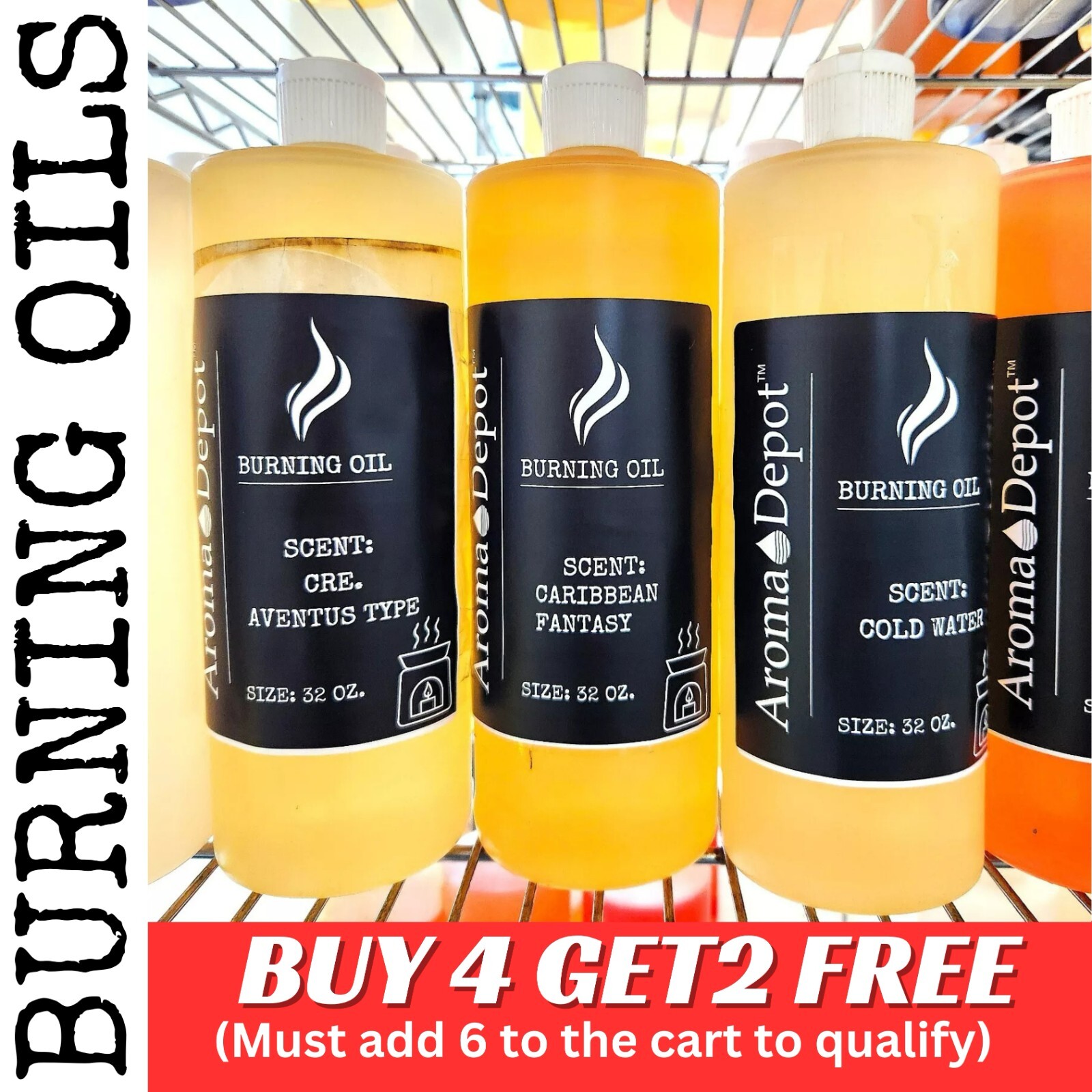 Scented Burning Oils - Fragrance Oil, Perfume Oil for Oil Burner Lamp Wax Warmer