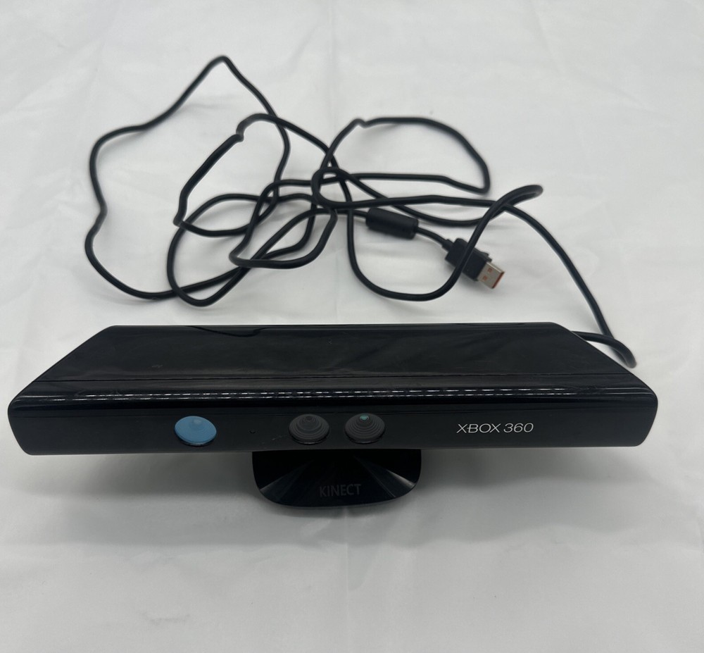 Microsoft Xbox 360 Kinect Motion Sensor Camera Games Tested Working