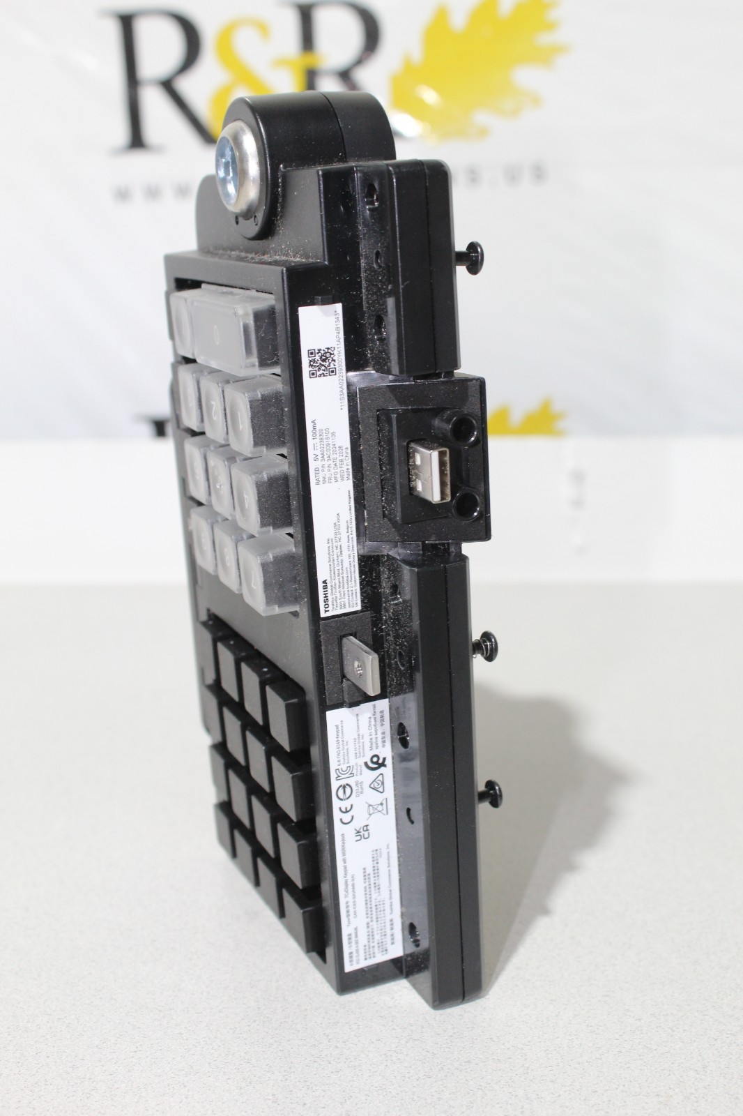 Toshiba TCx Display Keypad with MSR Keylock USB Connection