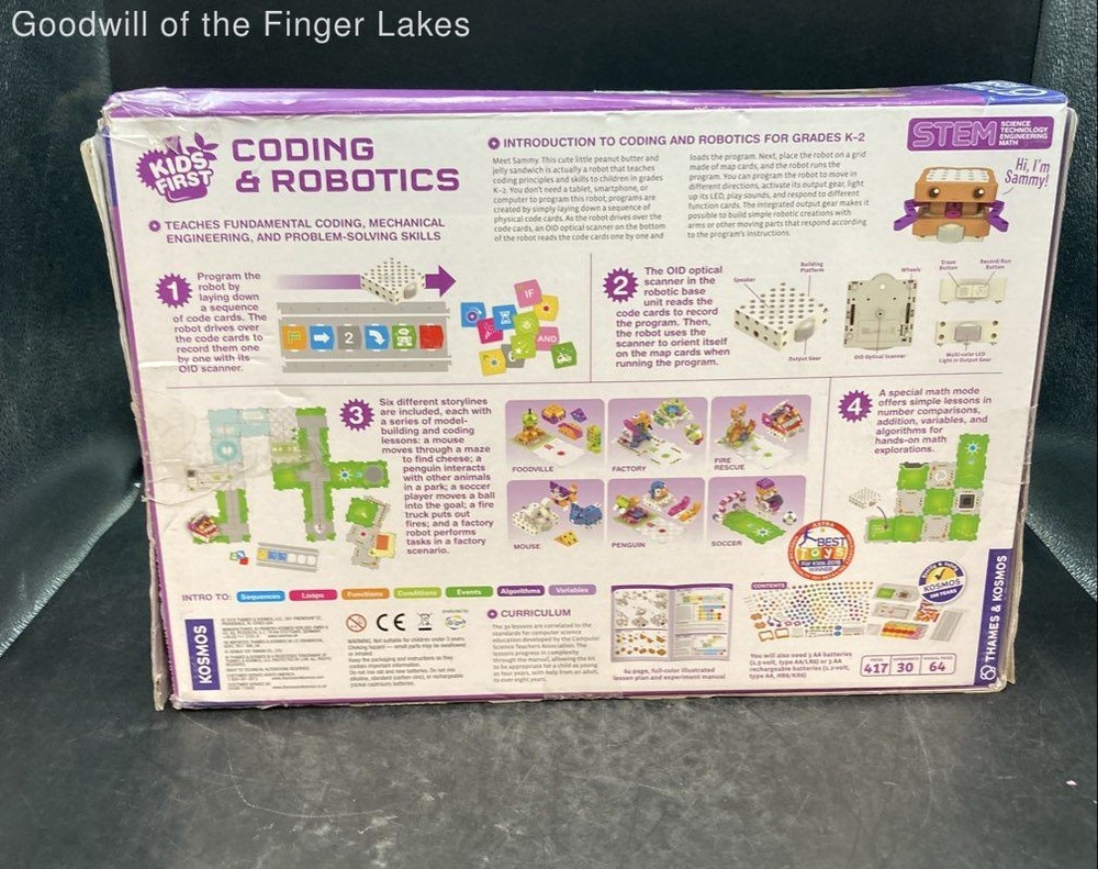 Thames Kosmos Kids First Coding and Robotics Powers ON