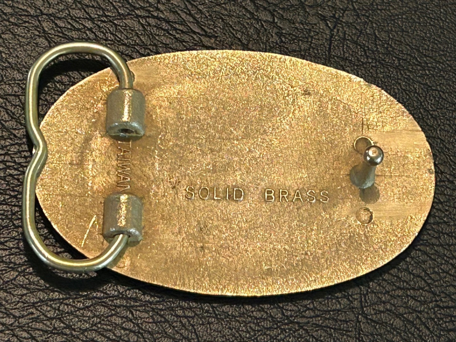 CSA belt buckle, reproduction