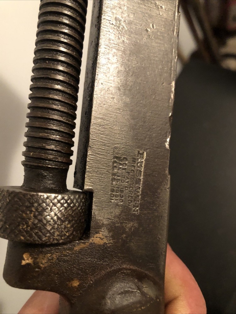 Vintage Russwin Adjustable monkey Pipe Wrench