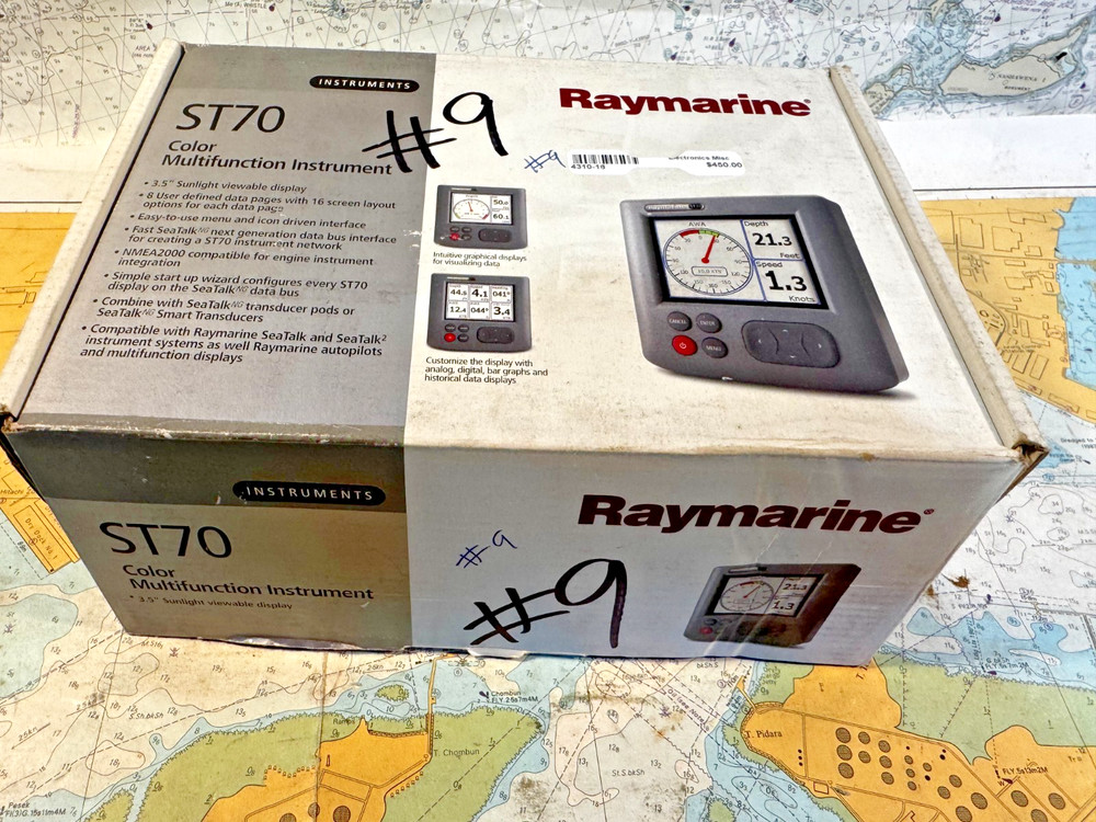 Raymarine ST70 Autopilot Control Head Unit E22105 Controller SeaTalkNG ST 70