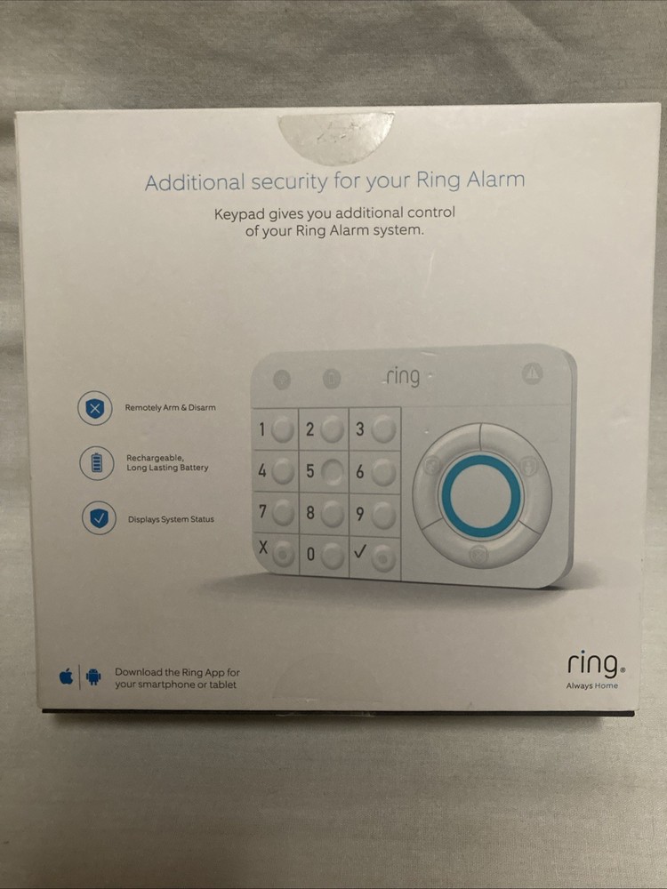 RING Keypad for Ring Alarm 1st Gen Wireless Keypad for Home Security System