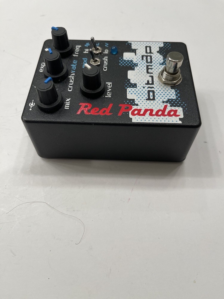Red Panda Bitmap V1 Bitcrusher Bit Map Modulation Guitar / Bass Effect Pedal