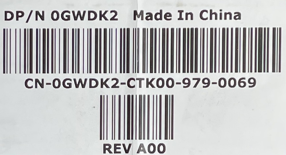 Dell Genuine Original IR6063 Projector Remote Control / GWDK2