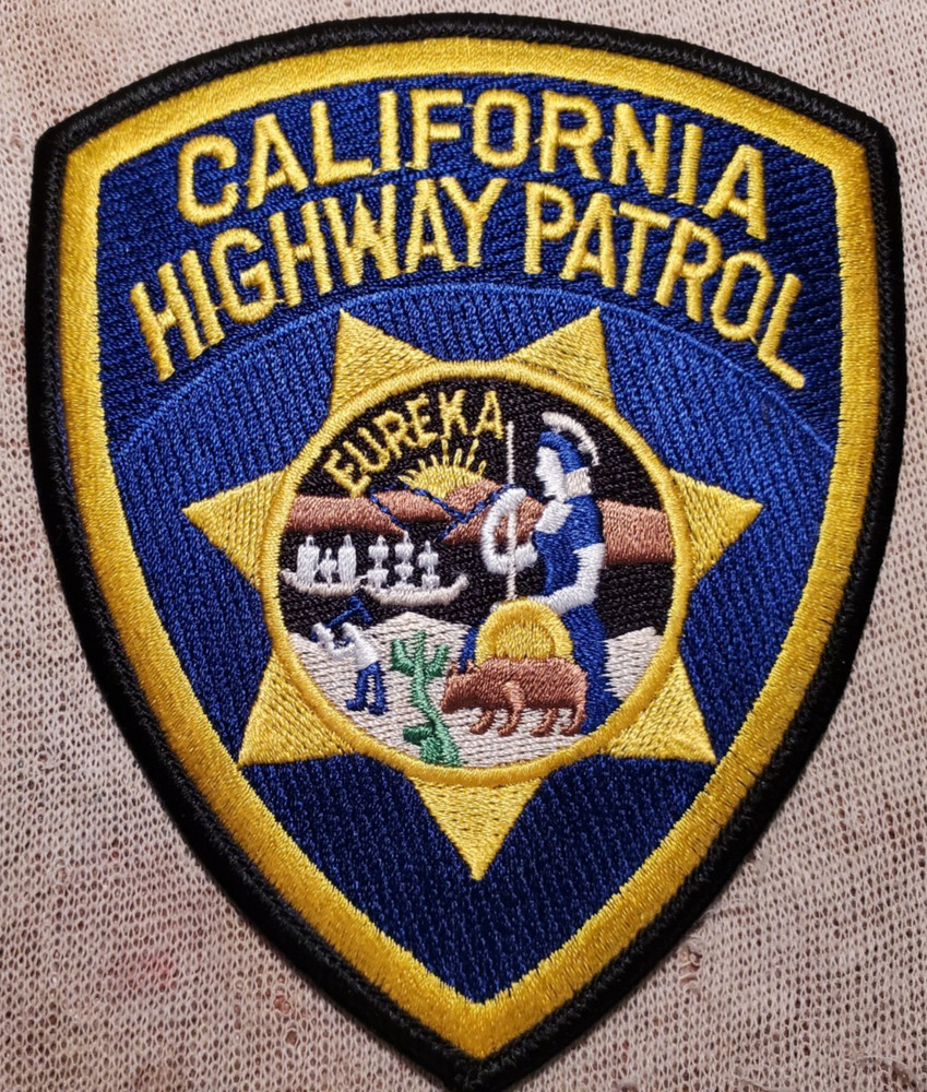CA California Highway Patrol Shoulder Patch