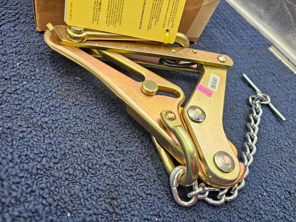 KLEIN TOOLS 1659-5AT Chicago® Grip Type B Strand Puller .20" to .37" Dia Range