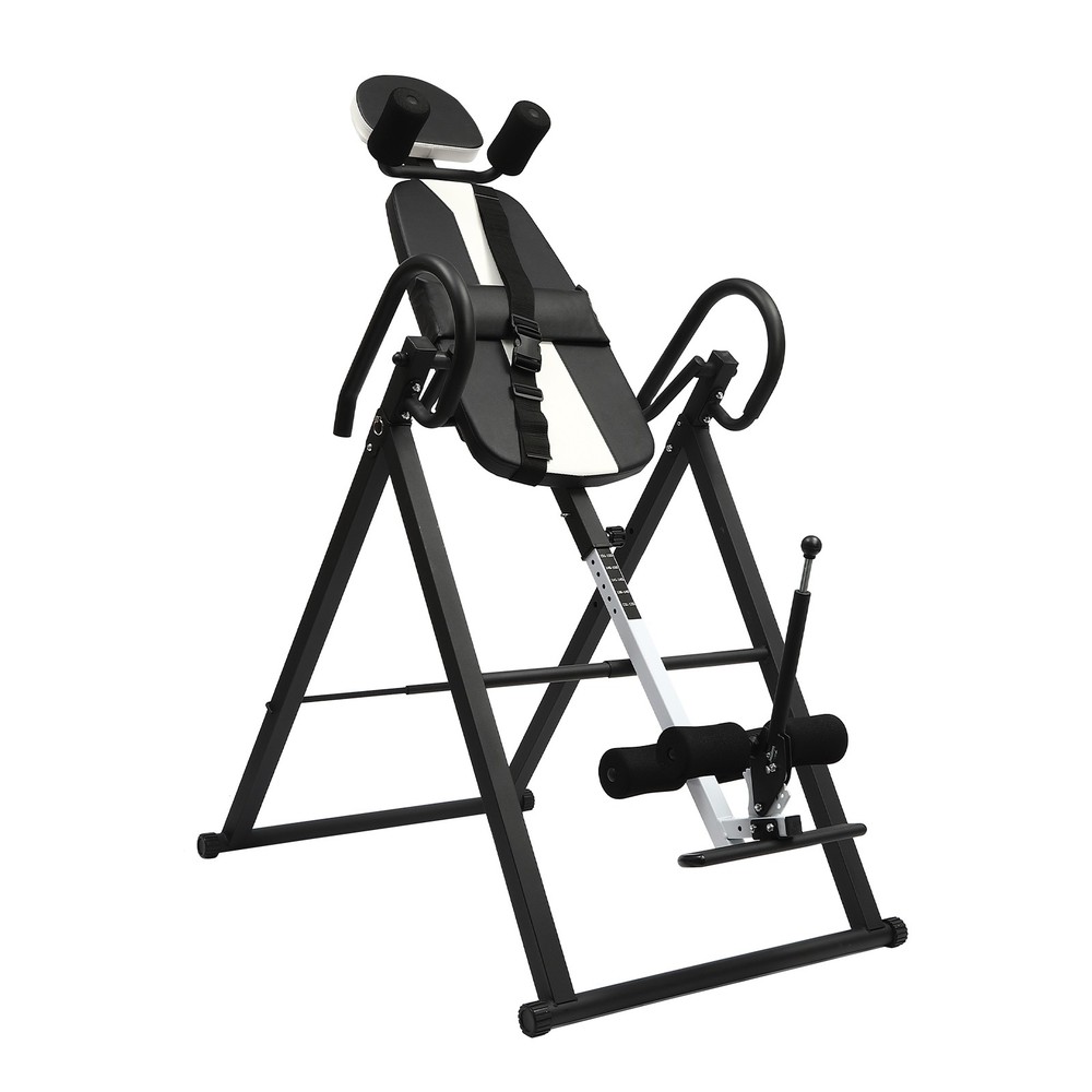 Inversion Table Teeter Advanced Back Pain Ankle Foldable Relief Gravity Fitness