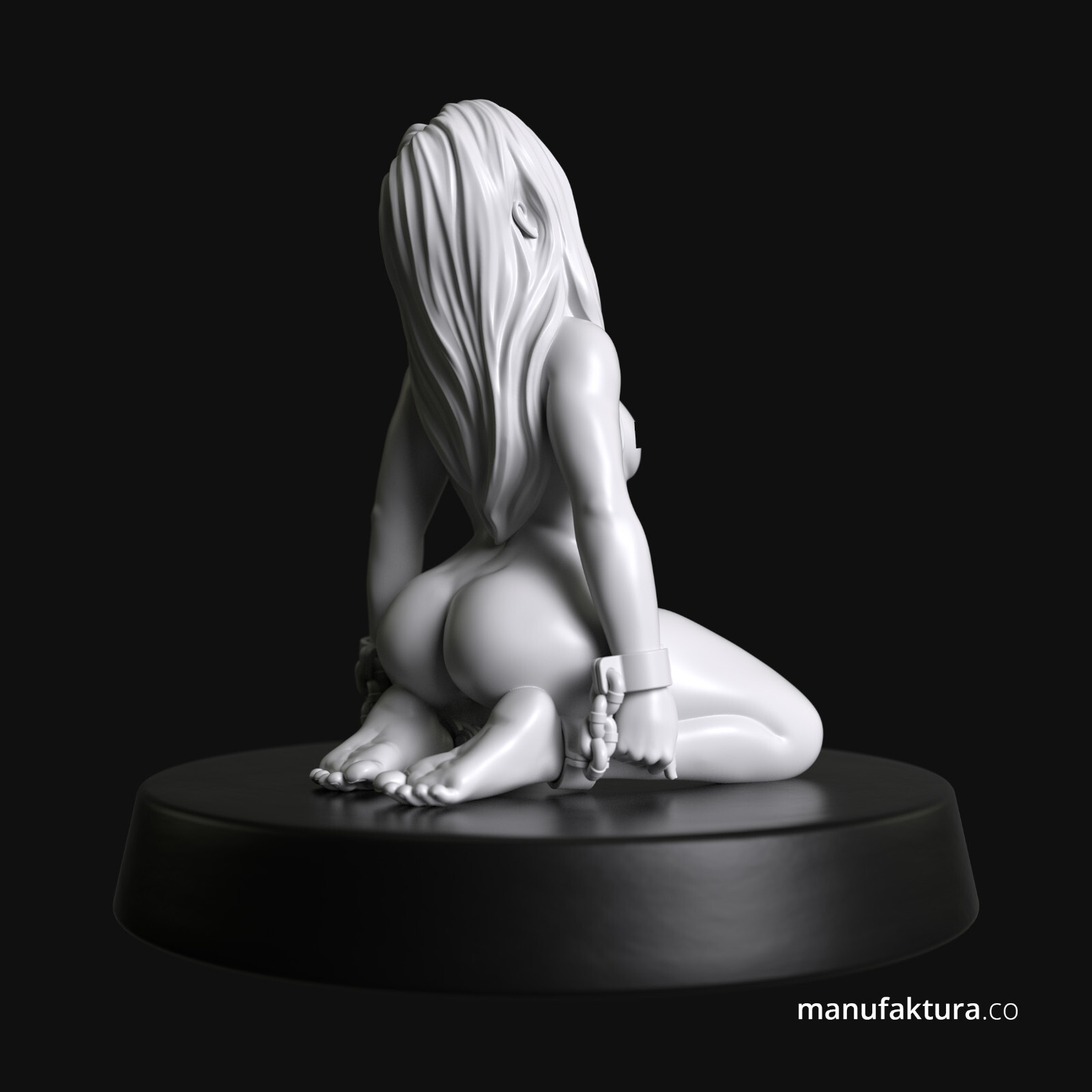 Slave Girl 129 - 28mm Scale Resin Miniature by Manufaktura Miniatures