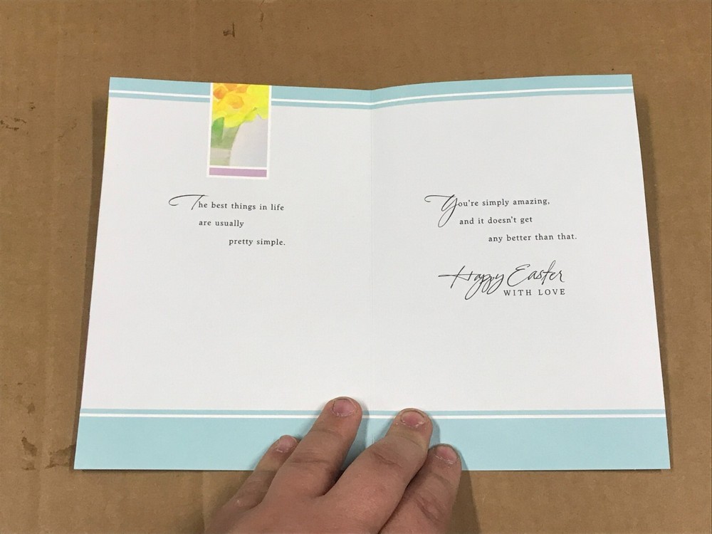 New Hallmark Easter Card For Wife With Envelope