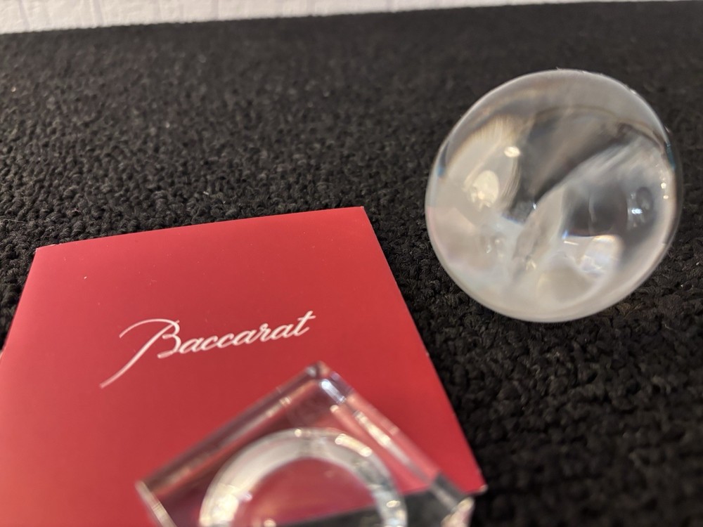 Baccarat Clear Cut Crystal Egg Baccarat Model3