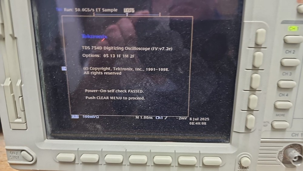 Tektronix TDS754A Digital Oscilloscope