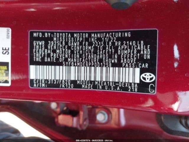 Temperature Control Hatchback Single Mode Fits 23-25 COROLLA 2466913