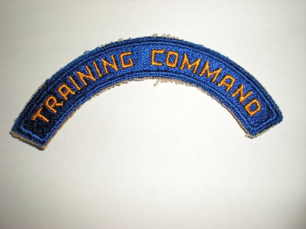 US ARMY AIR FORCE WWII TRAINING COMMAND PATCH TAB