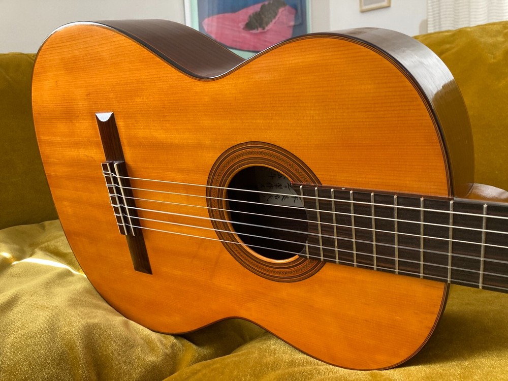 Masaru Kono (Kohno) 1965 No. 3D custom classical guitar – solid woods, Kolb