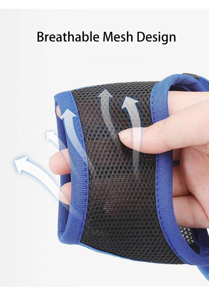 MUZZLE MESH Dog Pet adjustable strap anti bite bark chew Safety soft breathable