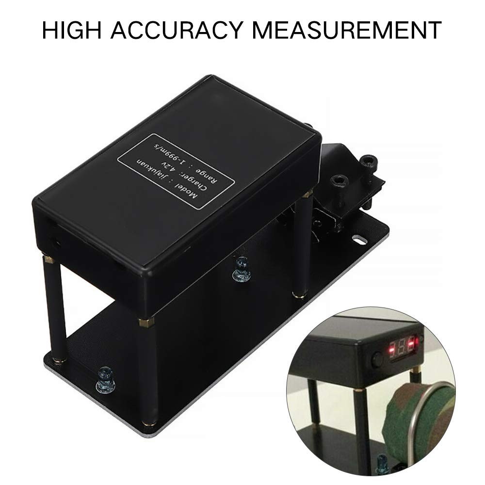 Precision Shooting Tool: Rechargeable Arrow Velocity Chronograph with Protection