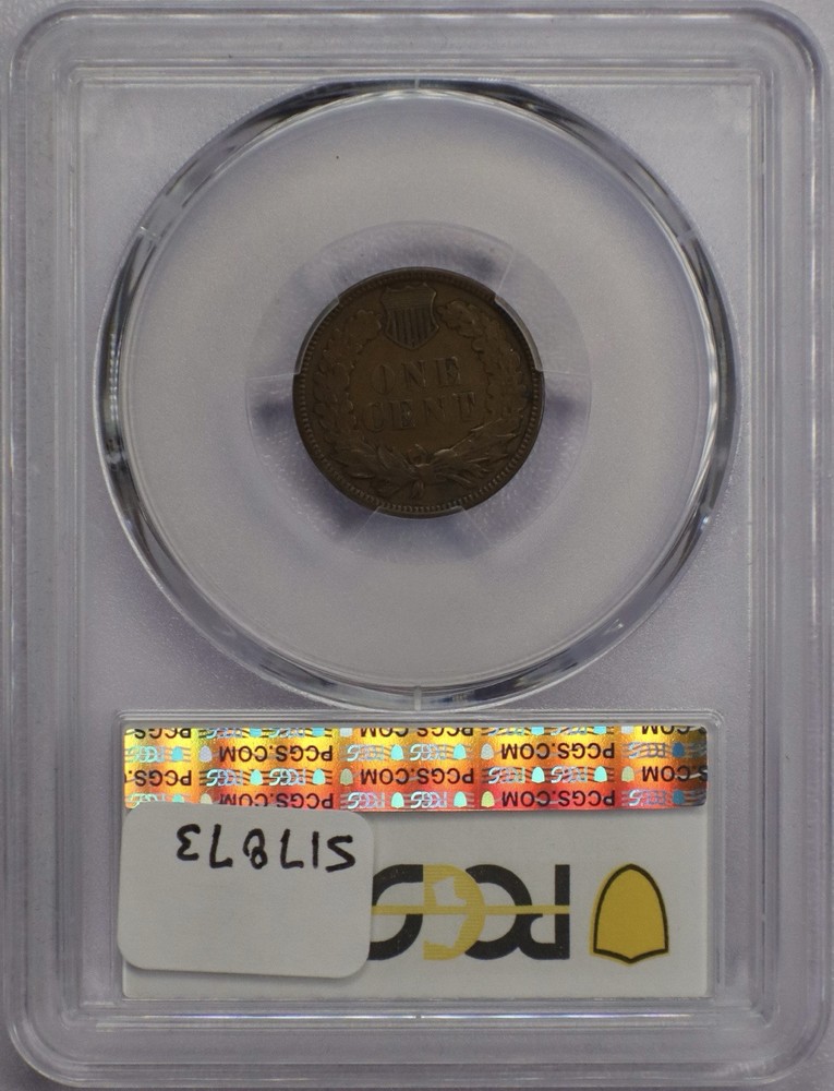 1886 Type 1 1c Indian Head Cent - PCGS AU 53