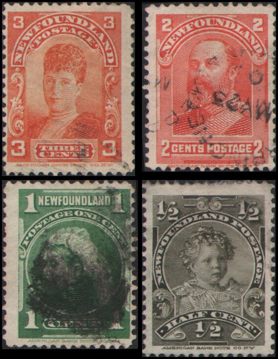 Canada-Newfoundland #78//83 Used