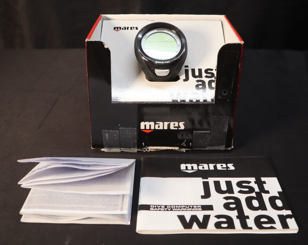 Mares Puck Pro Plus Scuba Dive Computer Complete CIB Tested