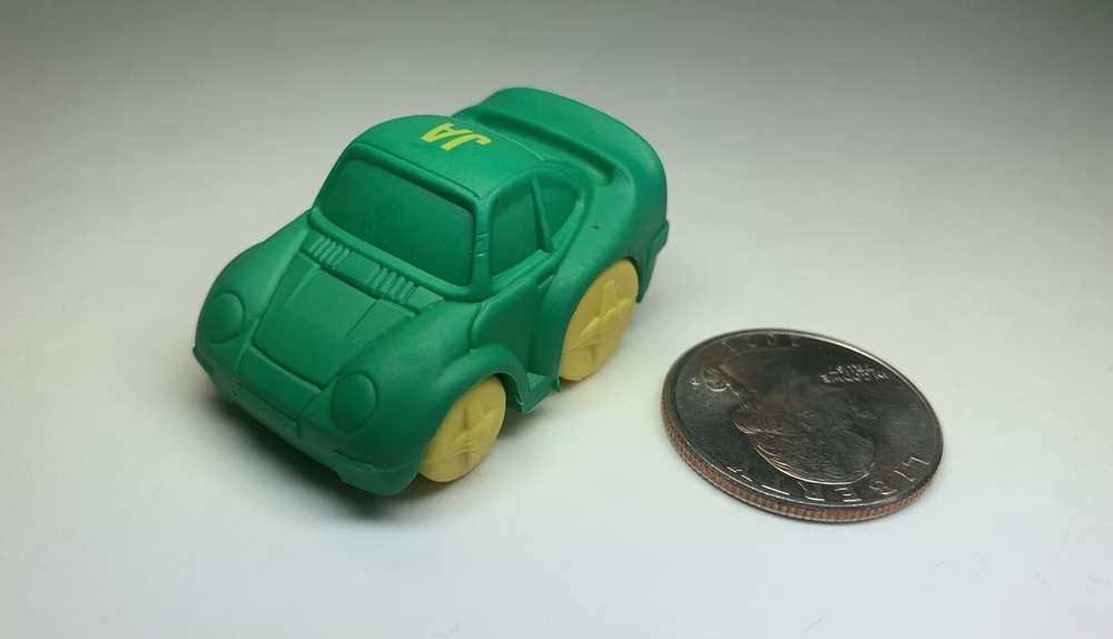 Porsche Rubber Erasers, 5 Pack, Individual Packaged.