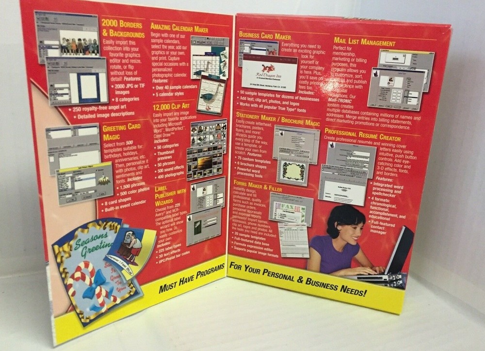 Deluxe Printing 10 Pack Software Bundle - Open Box