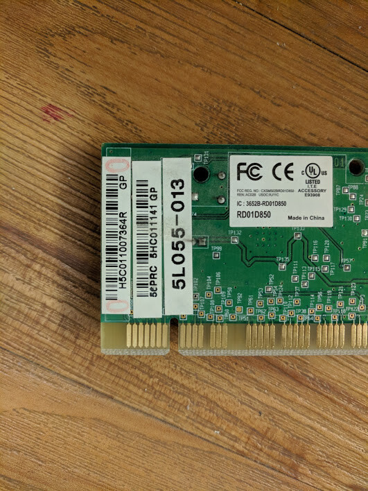 Conexant RD01-D850 (RD01D850) 56 Mbps