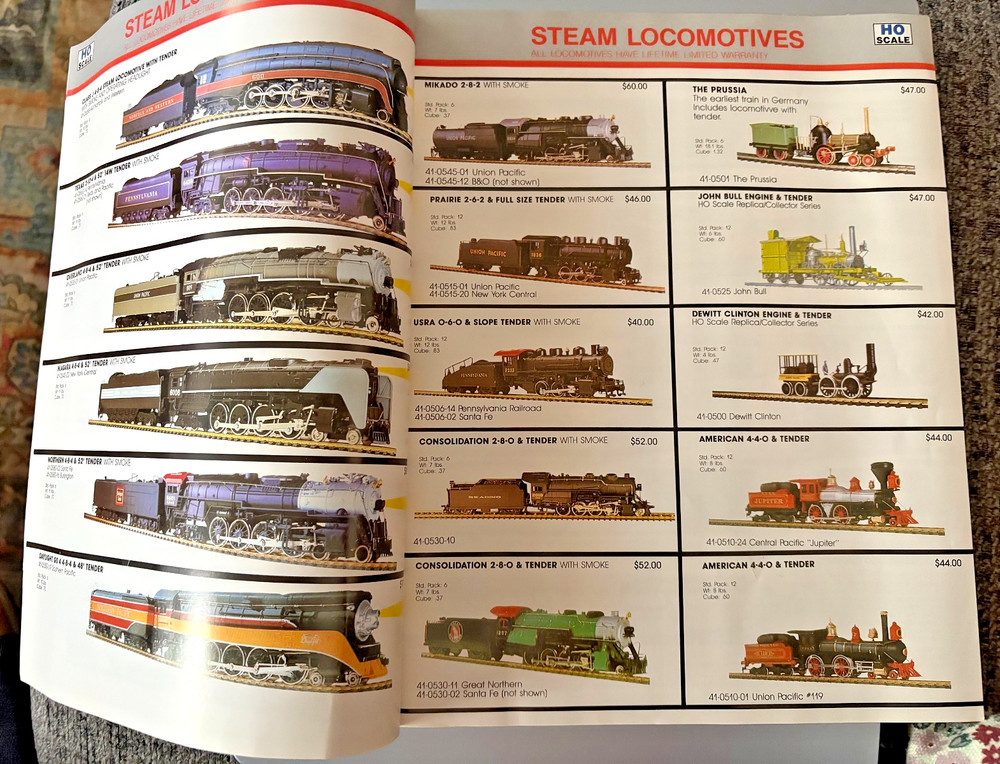 Vintage 1987 BACHMANN TRAINS and ACCESSORIES CATALOG