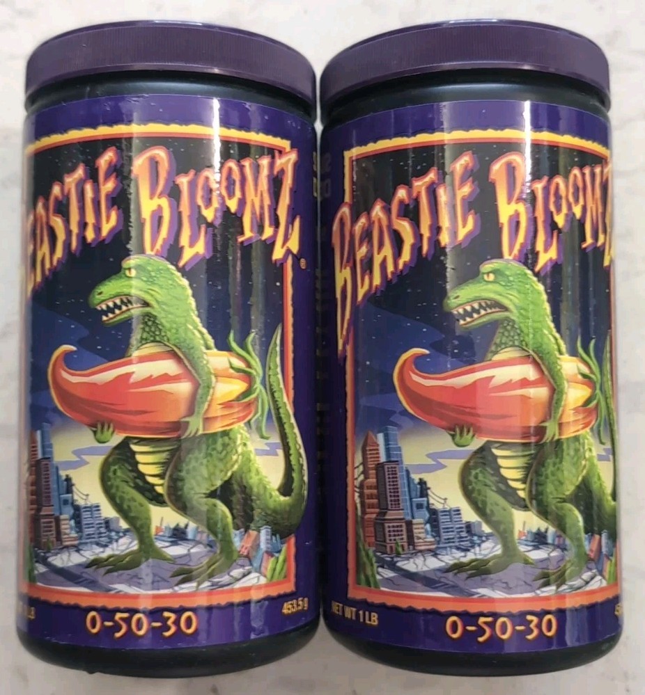 FoxFarm FX14029 Two (2) 1lb Beastie Bloomz