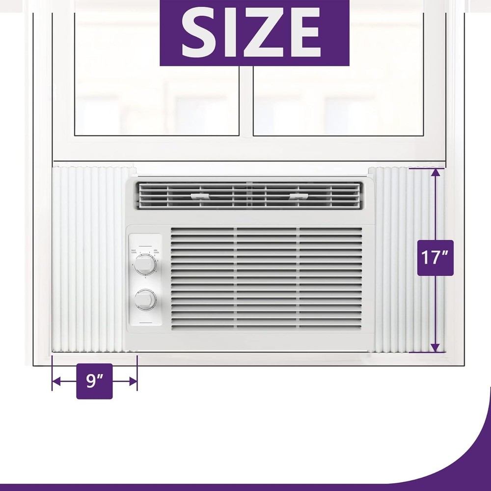 Air Conditioner Foam Insulation PanelsWindow AC Side Panel KitSummer and Winter