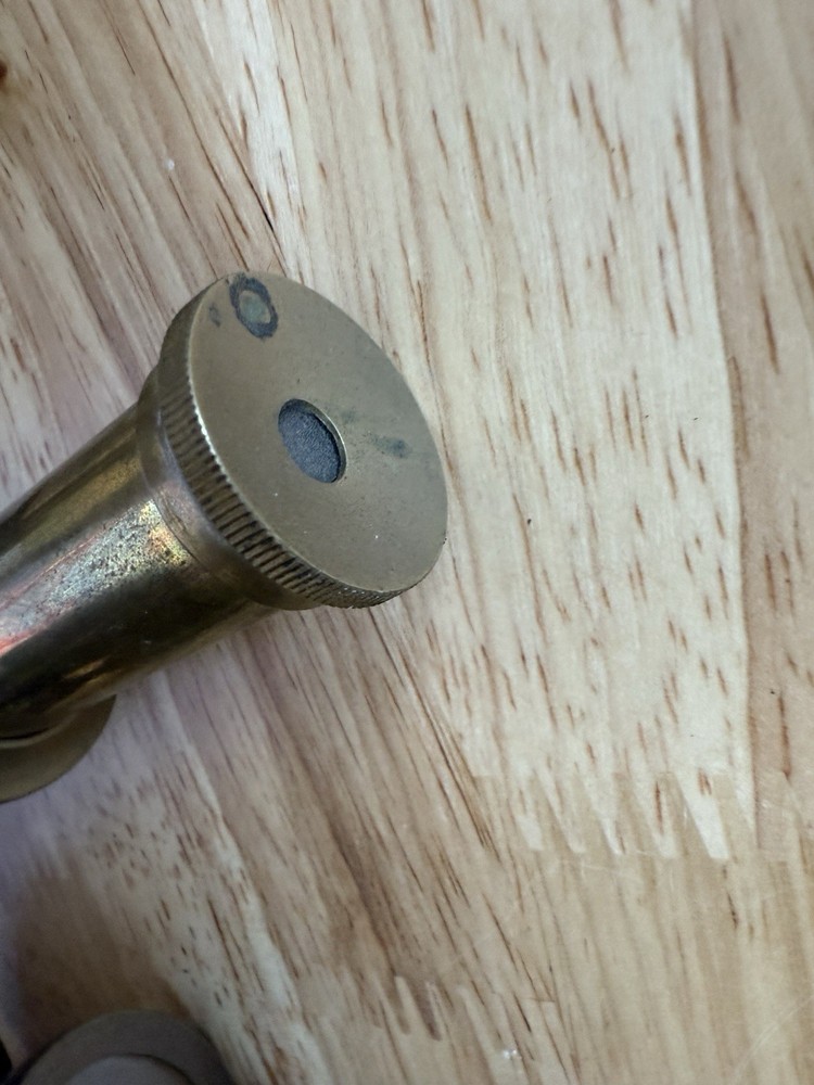 Three-piece nautical brass Sexton Compass scope set