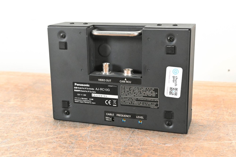 Panasonic AJ-RC10G Remote Control Unit CG00UE6