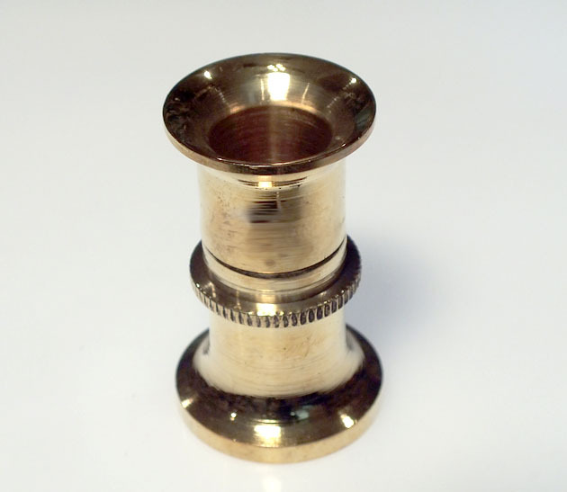 Brass Hair Stacker for Fly Tying - Medium - FF184