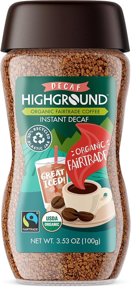 Organic Instant, Decaf Coffee