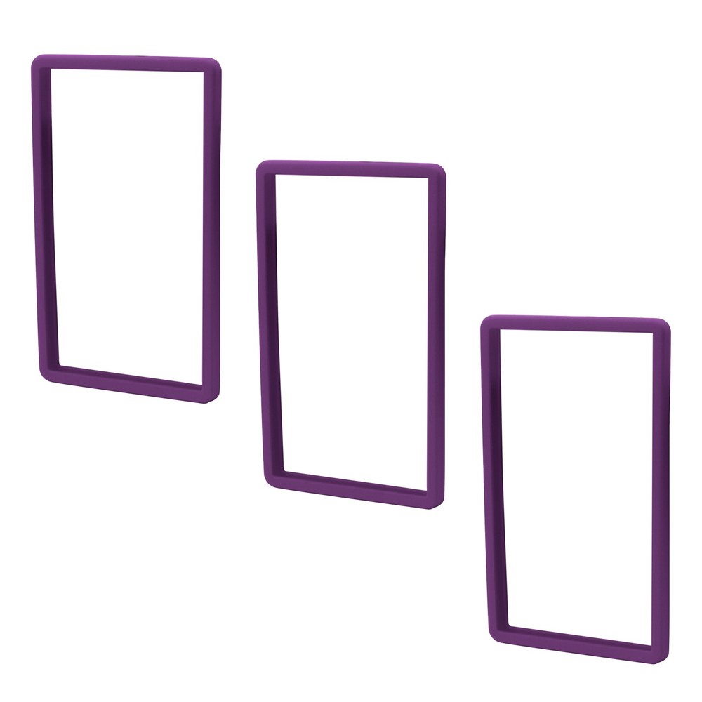 3 PSA Graded Card Case Guard Protector Multiple Purple Stackable Drop Protection