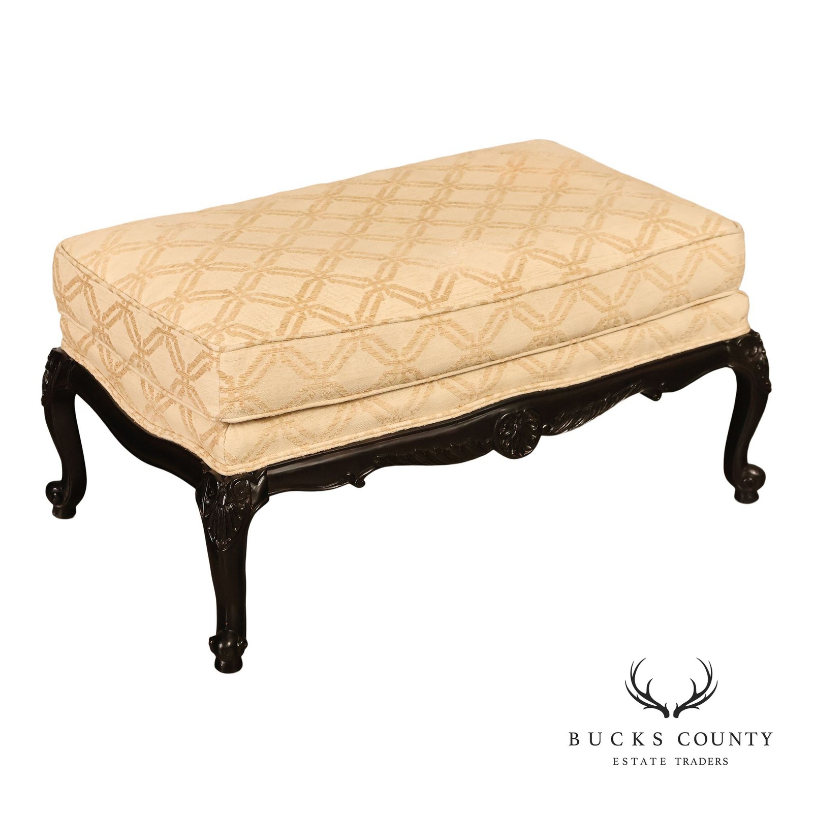 Lane Venture French Louis XV Style Ottoman