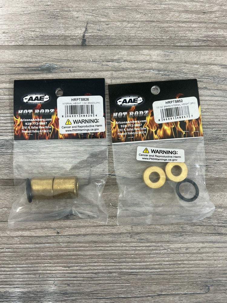 AAE Hot Rodz Brass Internal Weight