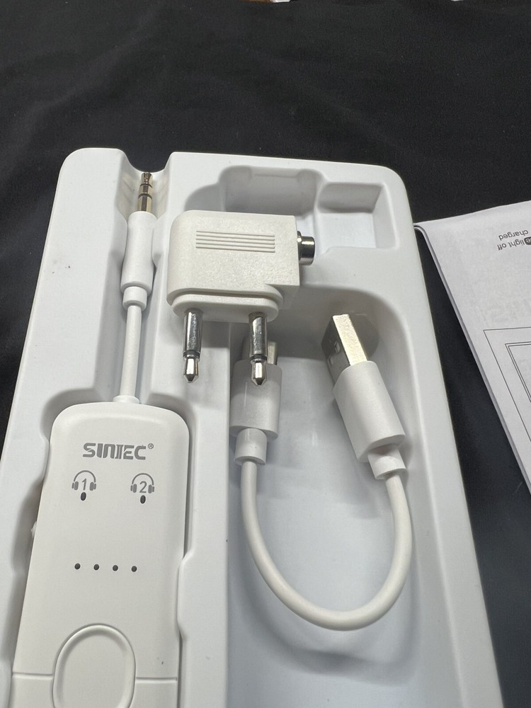 Bluetooth 5.3 Audio Transmitter for Airplane: Supports aptX Audio Sharing