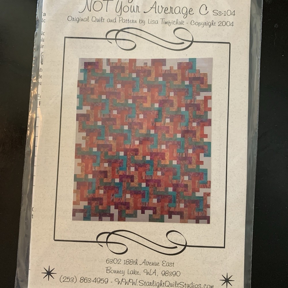 3 Quilt Patterns Instructions Sewing Crafting Not Average C Pinwheel