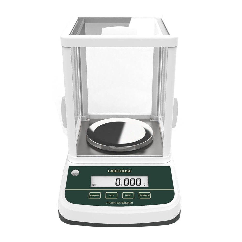 LABHOUSE Digital Analytical Balance(Dual Screen) High Precise 1mg 500g Lab Scale