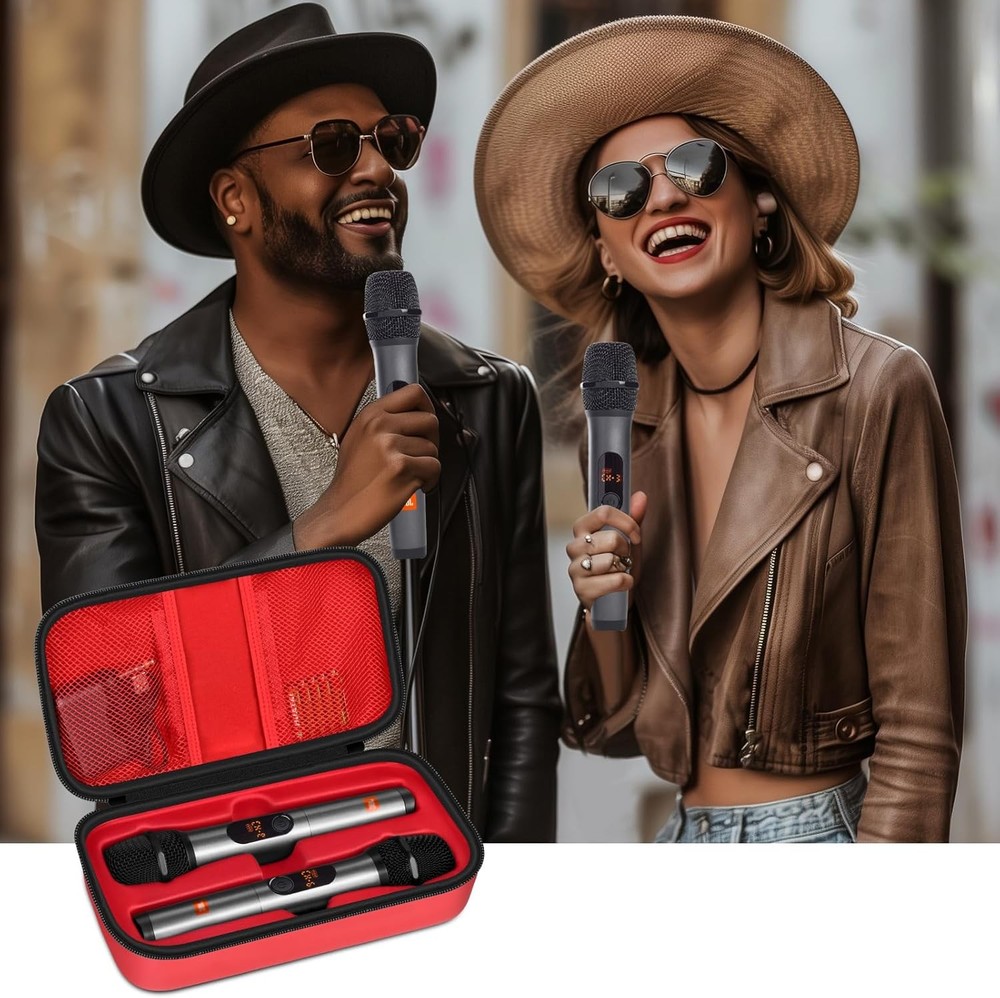 Wireless Microphone Case Compatible with JBL Wireless Two Microphone System,