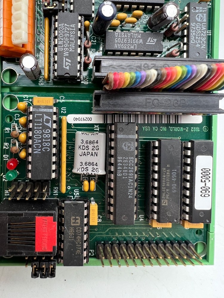 Pair Z-WORLD IAB236A UNIVERSAL INPUT MODULE IAB235 UART Printed Circuit Boards