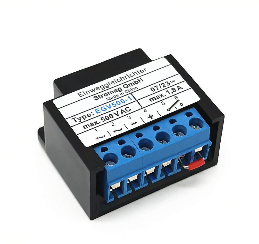 1PC   Brake Rectifier EGV500-1 Max.500VAC Max.1,8A