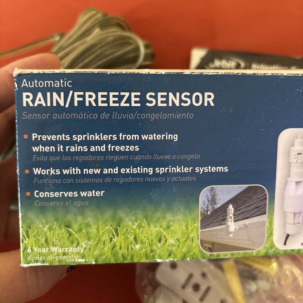 ORBIT Rain Freeze Sensor Automatic Universal White Hard Wired 57069