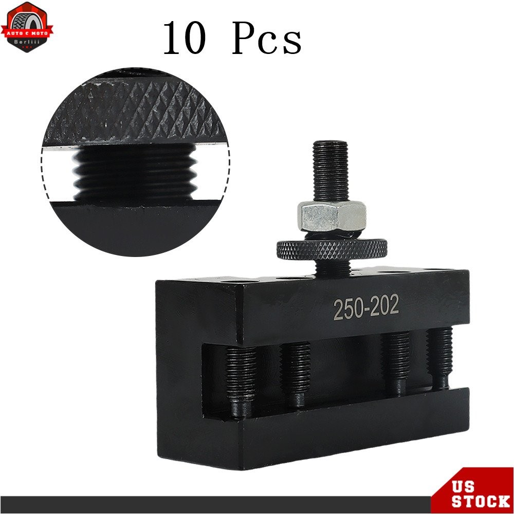 10Pack BXA 250-202 #2 Quick Change Turning Facing & Boring Tool Post Holder