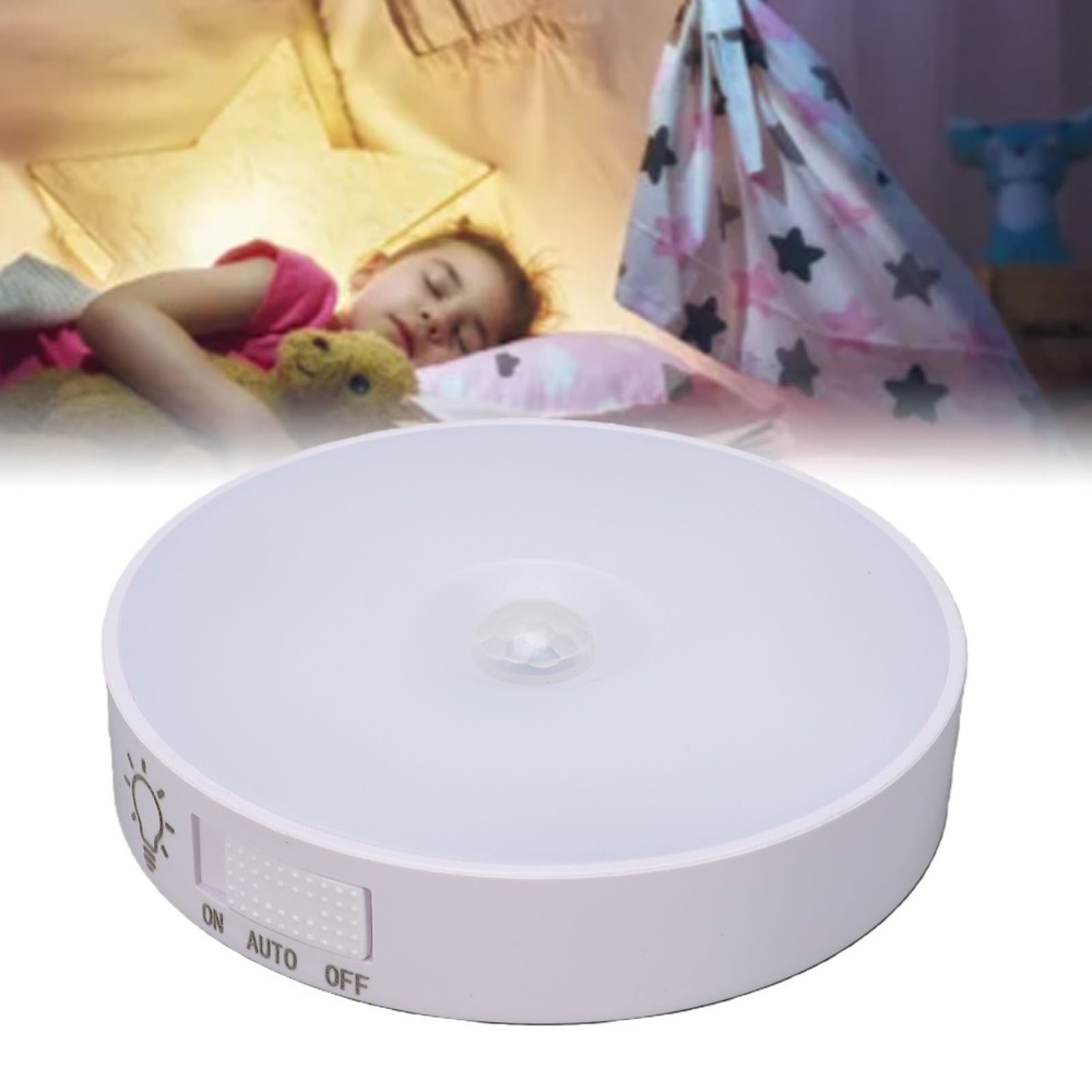 Motion Sensor Night Light RGB Touch Control LED Tap Light Bedroom Closet