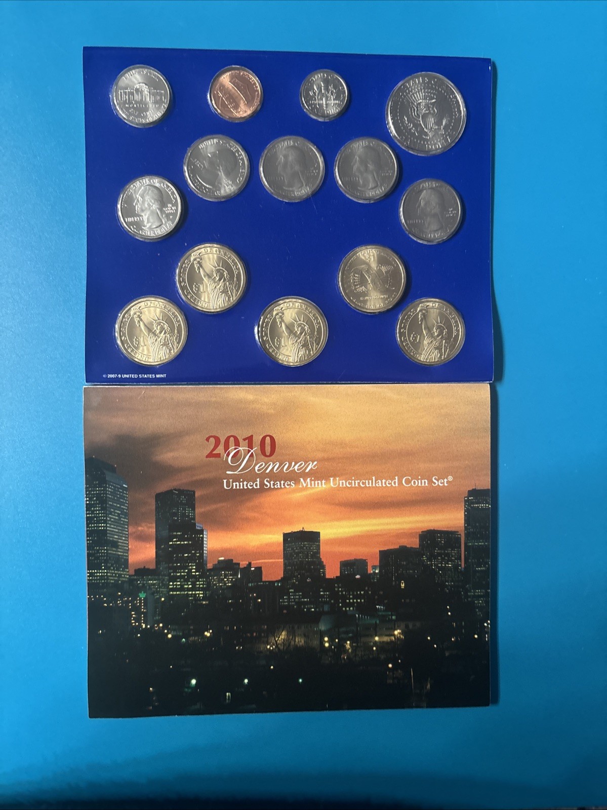 2010 United States Mint Brilliant Uncirculated Clad and Silver Proof Sets
