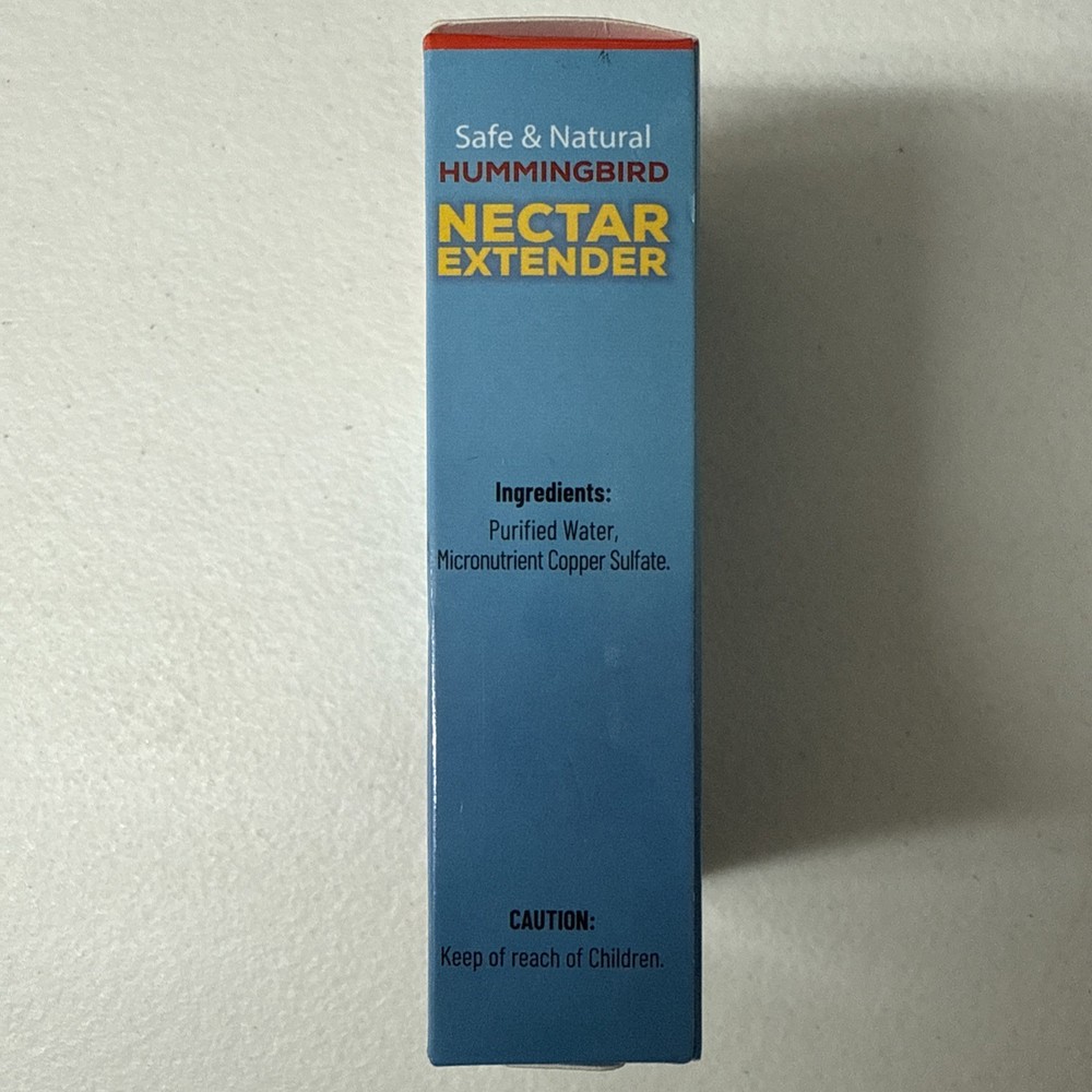 Hummingbird Nectar Extender - Keeps Nectar Fresh for 2+ Weeks, 60+ Uses, Made...